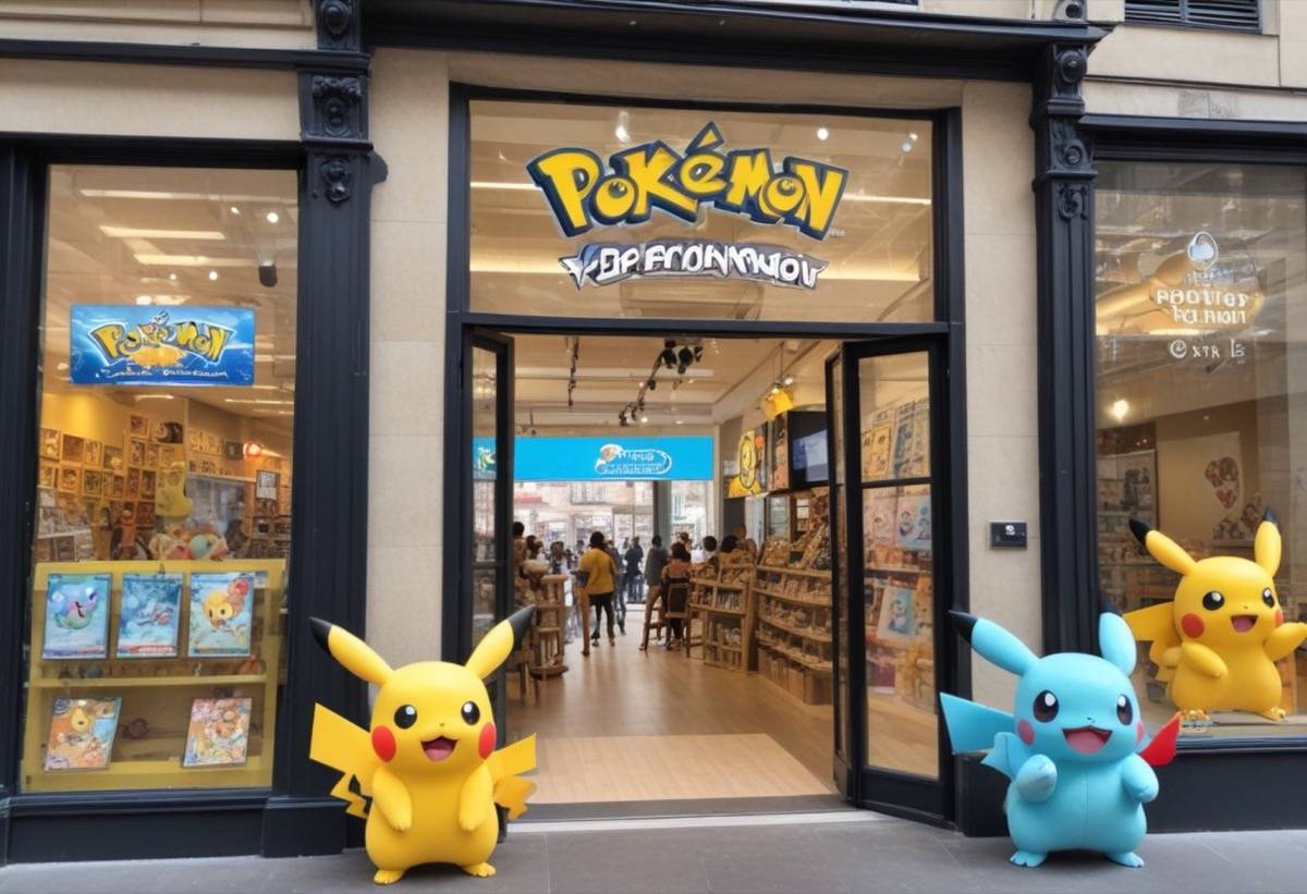 Ouverture éphémère du Pokémon Center à Paris